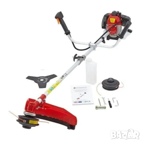 Бензинов тример за трева / храсторез Werstil 72 куб. + подаръци, снимка 2 - Градинска техника - 29118427