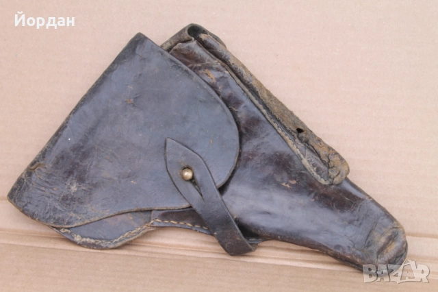 Стар кожен кобур за ''Luger P-08''(люгер)