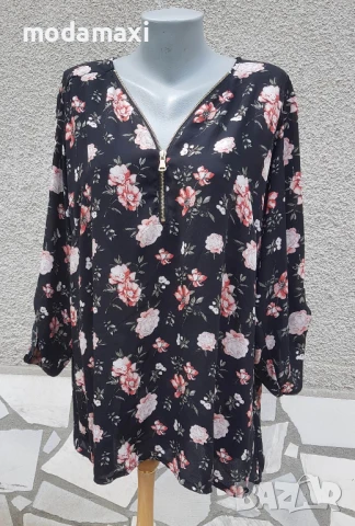 4XL Нова  туника с цип , снимка 1