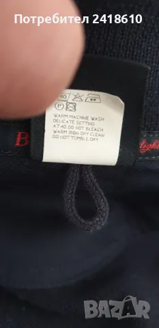 Paul & Shark Bretagne Light Woll Cardigan Knitted Full Zip Mens Size 2XL ОРИГИНАЛ! Мъжка Вълнена Жил, снимка 15 - Пуловери - 48664286