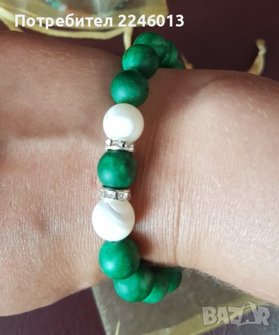 Гривни-за късмет и благополучие-естествени камъни-ръчна изработка, снимка 3 - Гривни - 37878748