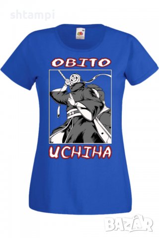 Дамска тениска Naruto Obito Uchiha,Анимация,игра,Празник,Повод., снимка 4 - Тениски - 38060964