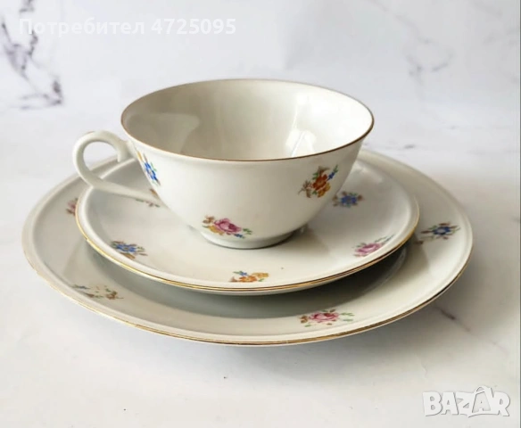 Порцеланов троен сет