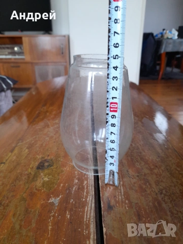 Старо стъкло за газена лампа,фенер #5, снимка 3 - Други ценни предмети - 53192233