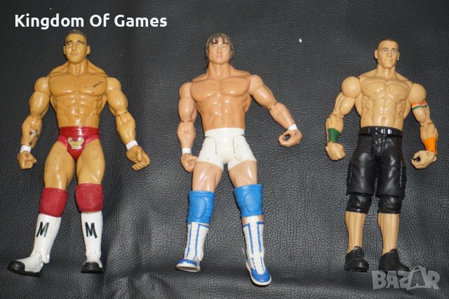 12 Броя WWE Кеч Фигурки JAKKS Pacific И Mattel И Оригинален Пружиниращ Кеч Ринг JAKKS Pacific 2007, снимка 7 - Колекции - 44474006