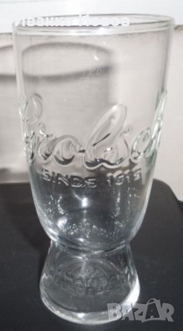 Стъклена чаша за бира Grolsch, за ценители и колекционери, лимитирано издание, снимка 6 - Чаши - 42496875