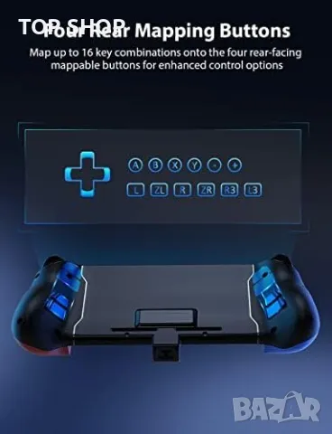 Нов Контролер за Nintendo Switch/Switch OLED в ръчен режим Игри, снимка 6 - Nintendo конзоли - 49956864