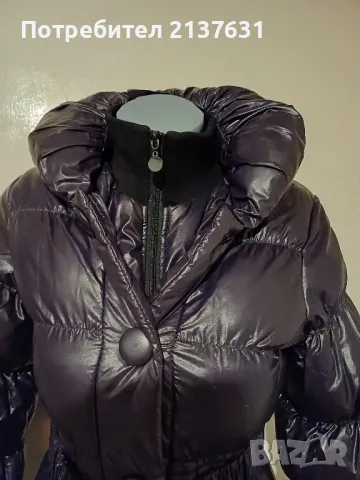 НОВО ! ДАМСКО ДЪЛГО ЗИМНО ЯКЕ - Размер  XS, снимка 2 - Якета - 47984147