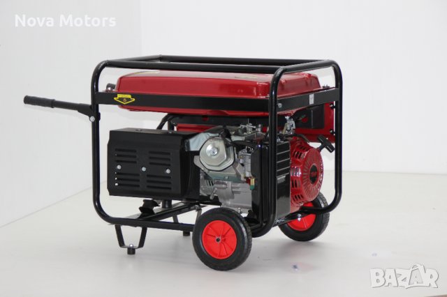 Генератор За Ток 6.5KW PROFESSIONAL Монофазен С Вградена Автоматика БЕНЗИН-ГАЗ, снимка 4 - Генератори - 39361374