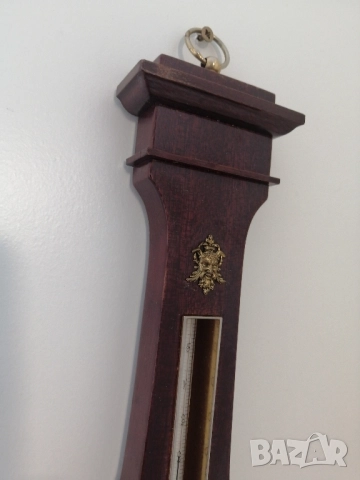 Немски барометър и термометър , снимка 12 - Други ценни предмети - 52012593