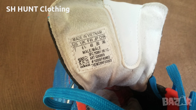 Adidas 11Core TRX FG Azul Blanco Rojo Leather Football Boots Размер EUR 40 бутонки 310-14-S, снимка 18 - Футбол - 52244725