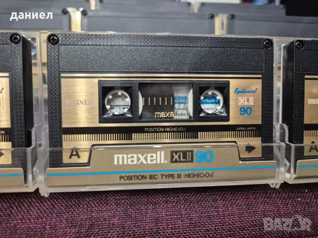 24 бр. аудио касети - 12 бр. MAXELL XLII 90 "gold" и 12 бр. TDK SA90 "gold" - като нови + подарък, снимка 5 - Аудио касети - 56245935