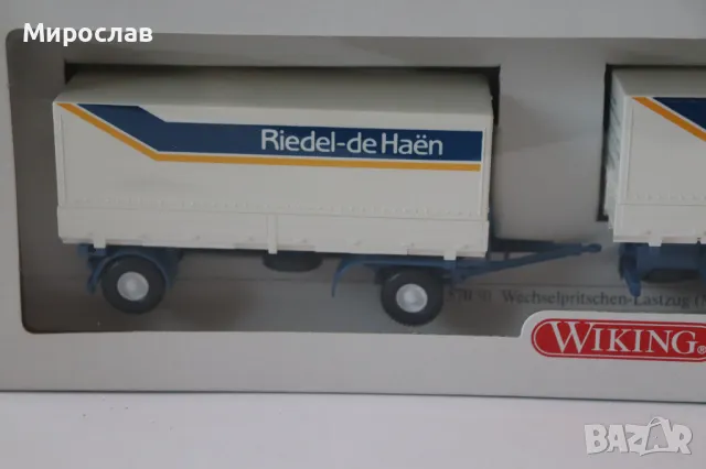 WIKING H0 1/87 MAN КАМИОН МОДЕЛ ИГРАЧКА КОЛИЧКА, снимка 3 - Колекции - 49234270