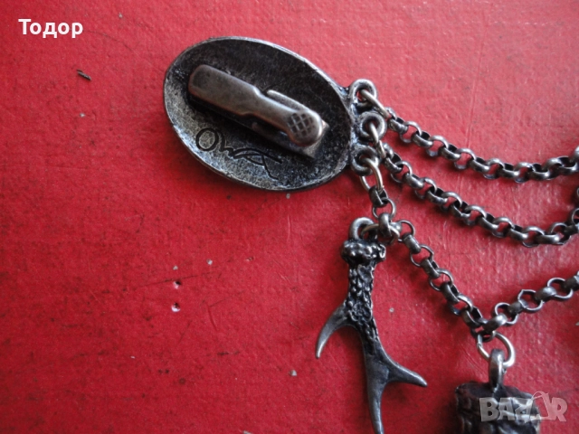 Ловен знак брошка значка , снимка 6 - Колекции - 52671794