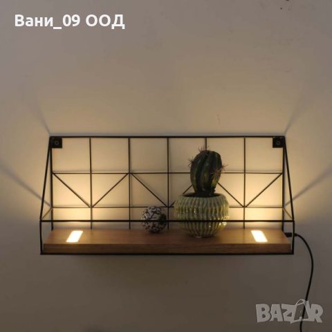 Луксозна етажерка с LED осветление, снимка 3 - Лед осветление - 42861670
