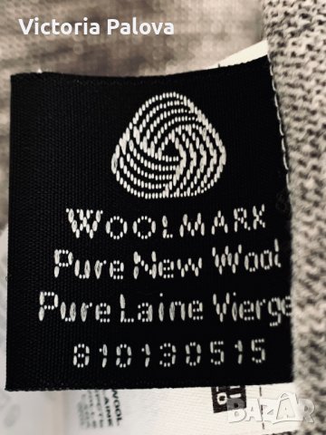 UNI QLO нежна жилетка меринос, снимка 5 - Блузи с дълъг ръкав и пуловери - 39955333