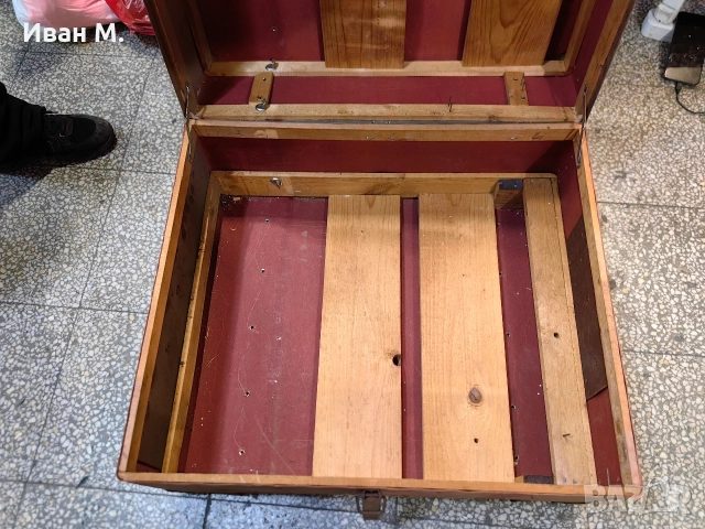 Немски транспортен сандък , снимка 12 - Антикварни и старинни предмети - 52814684