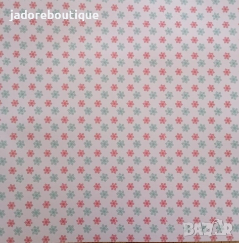 Дизайнерска хартия Let it snow 30x30 см, снимка 15 - Други - 52301473