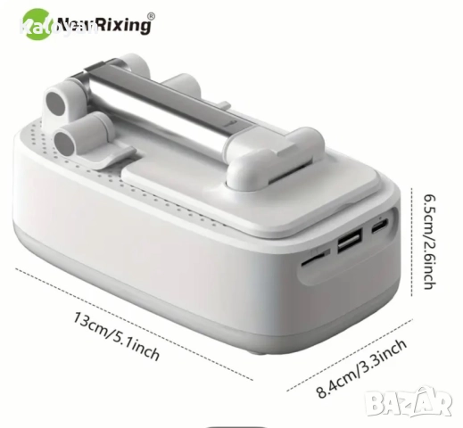 Поставка за телефон с безжична колонка, снимка 4 - Bluetooth тонколони - 52803742