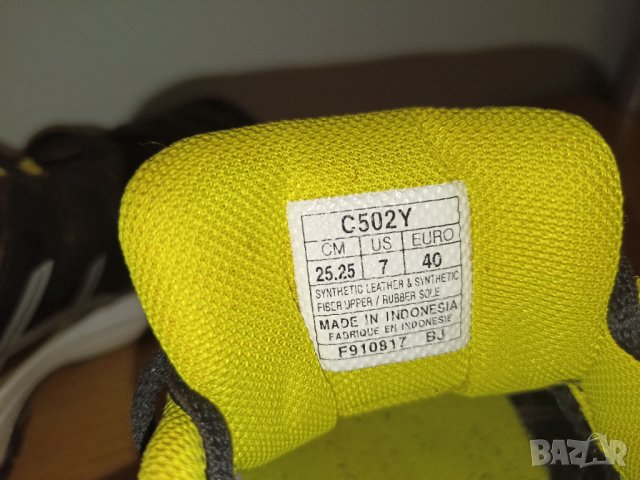 ASICS-Номер 40, стелка 25,5- Черни оригинални маратонки , снимка 4 - Маратонки - 40376044