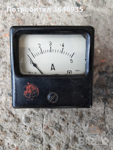 Ампермер за постянен ток.