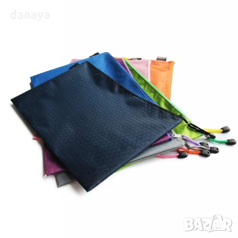 2320 Текстилна папка с цип А4, промазан плат, снимка 9 - Ученически пособия, канцеларски материали - 33848201