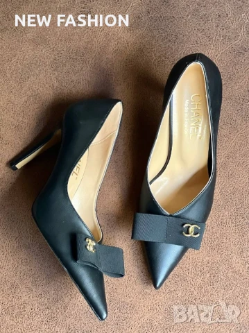 Дамски Обувки 🔥 CHANEL , снимка 2 - Дамски обувки на ток - 51029354