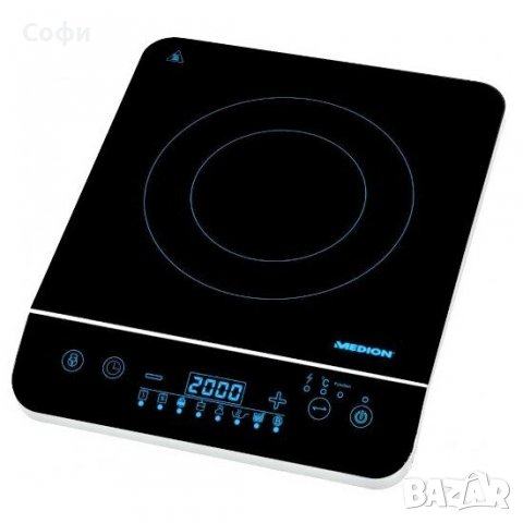 Индукционен котлон MEDION MD 17595, 2000 W, Черен  