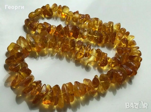 100 % чист висококачествен Балтийски кехлибар 50.32 грама. , снимка 4 - Колиета, медальони, синджири - 29365002