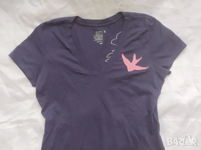 Old Navy оригинална дамска тениска - ОТЛИЧНА! XS-S размер, снимка 2 - Тениски - 55779649