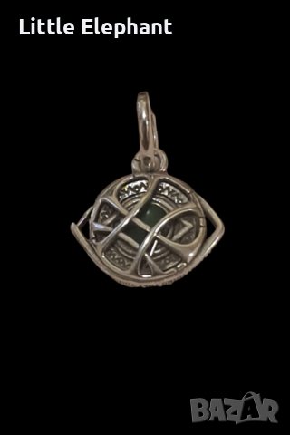 Сребърен висящ елемент Пандора,Пандора и Марвел,"Окото на Агамото"/нов