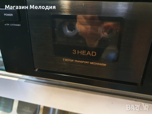 Касетен дек SONY TC-K490 В перфектно техническо и много добро визуално състояние. Има козметични заб, снимка 8 - Декове - 44413596