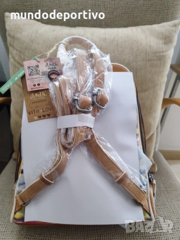 Нова раница Anekke / маркова дамска чанта - Испания, снимка 3 - Раници - 53935237