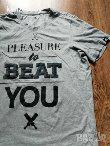 adidas - страхотна мъжка тениска Л , снимка 2 - Тениски - 49907375