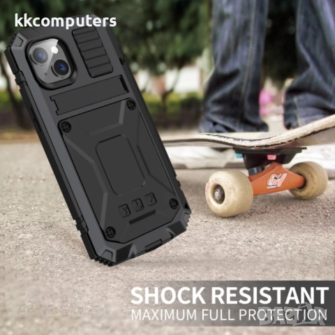 Apple iPhone 14 Plus R-JUST Удароустойчив/Водоустойчив Калъф и Протектор, снимка 9 - Калъфи, кейсове - 52689281