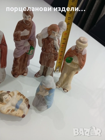 Порцеланови стари статуетки Рождество Христово, снимка 9 - Декорация за дома - 52678494