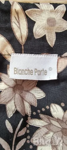 BLANCHE PORTE Флорална Блуза Кимоно 40 / M-L - 100% Памук, снимка 3 - Рокли - 56336246