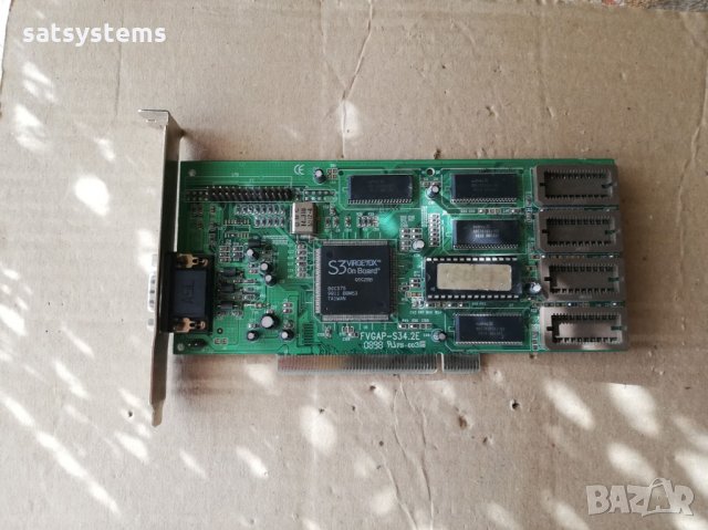 Видео карта S3 Super Virge/DX 4MB PCI