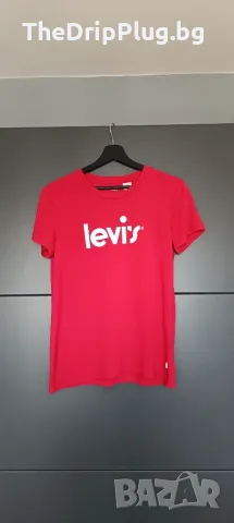 Levis дамска тениска размер М в червен цвят 