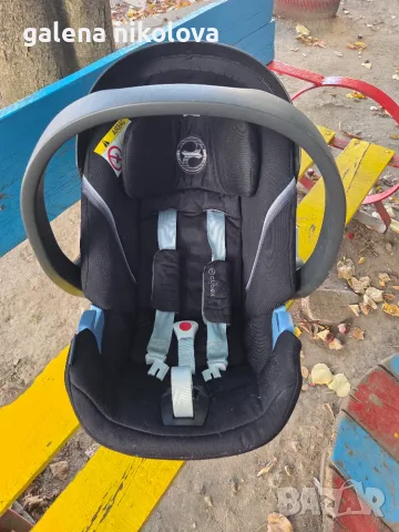 Бебешко столче за кола CYBEX ATON с база, снимка 5 - Столчета за кола и колело - 56465758