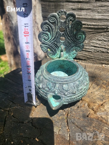 Автентична бронзова кадилница Древен Китай, снимка 6 - Колекции - 54133566