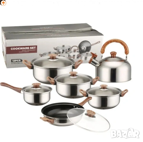 Комплект от 12 части за всяка кухня