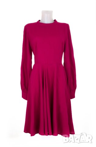 Вишнава разкроена рокля Gioral - 3XL