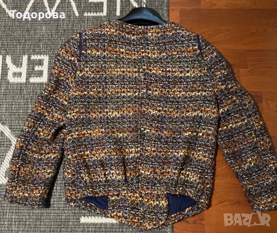 Късо сако ZARA, снимка 3 - Сака - 38816232