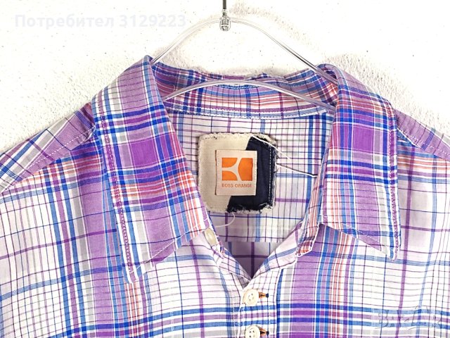 Hugo Boss shirt L nr.D26, снимка 4 - Блузи - 40697753