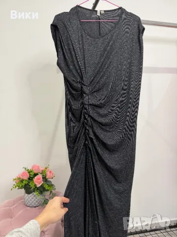 Красива дълга рокля в размер М-L, снимка 5 - Рокли - 48587512