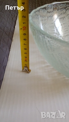 Кристална купа, снимка 5 - Антикварни и старинни предмети - 52500005