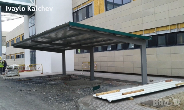 Навеси за автомобили (Carport) –соларни и стандартни конструкци-ЛИЗИНГ, снимка 7 - Индустриална техника - 53996034