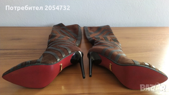 Два чифта дамски ботуши (обща цена), снимка 3 - Дамски ботуши - 52290218