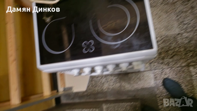 Спешно!!! Отлично работеща електрическа печка ARISTON, керамичен плот , снимка 7 - Печки, фурни - 52843861